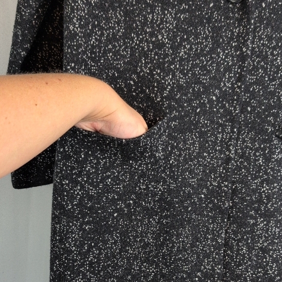 J. Jill Black and White Long Cardigan - Picture 5 of 7